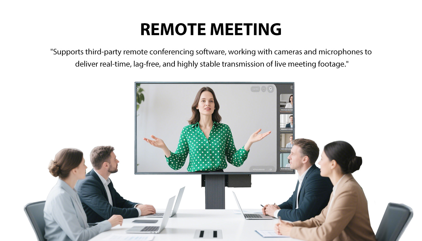 Mobile Interactive Board Remote Meeting