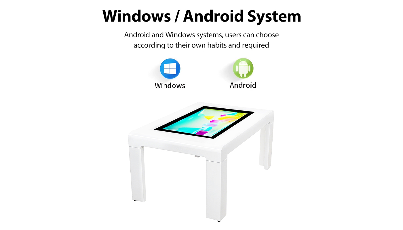 LCD interactive table system can be choose