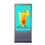 Floor-Standing LCD Outdoor Digital Signage