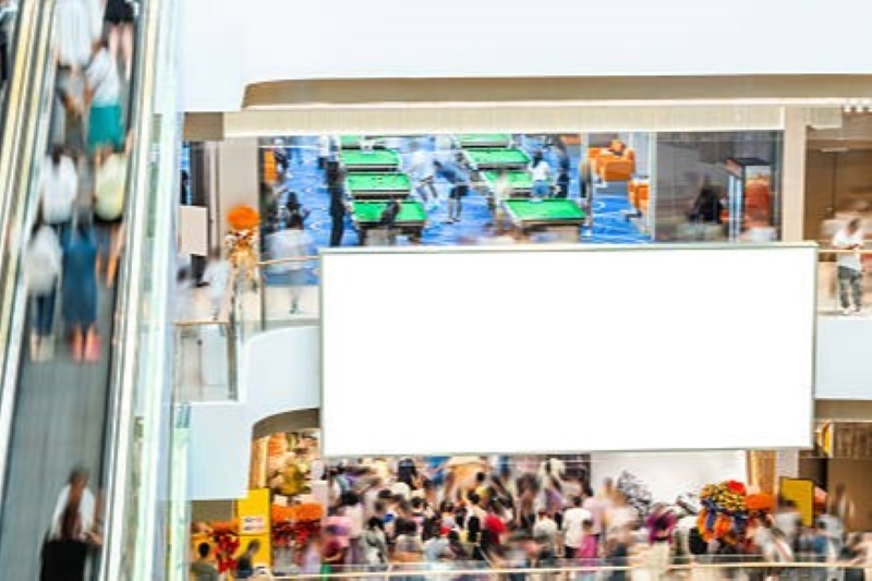 벽걸이형 포스터 디스플레이 화면