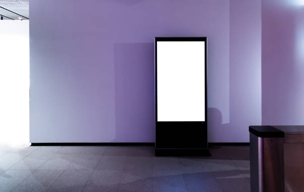 poster display screens for business